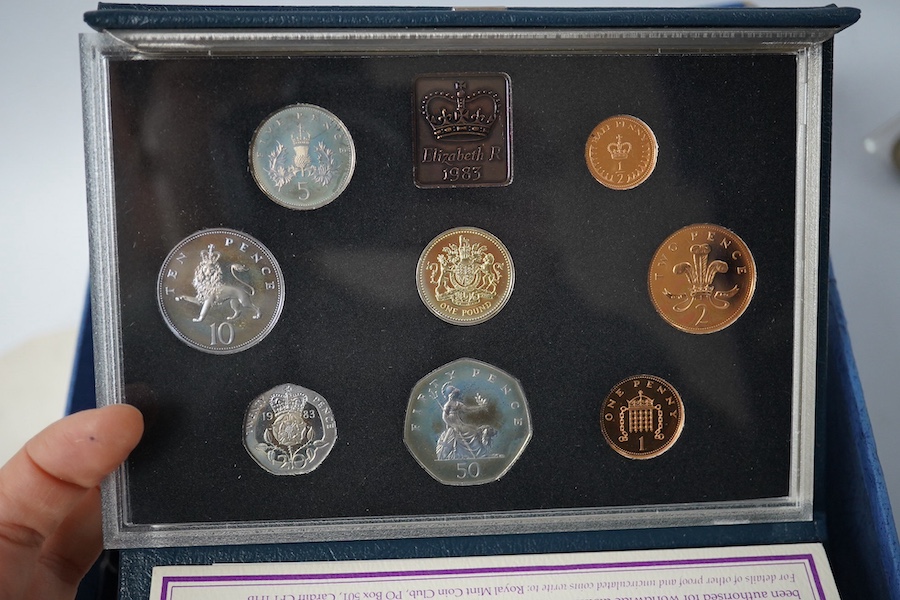 Three albums of coins, others loose including George III, twopence, cartwheel 1797, Soho mint, edge knock otherwise VF